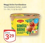 Brühe Familiendose bei GLOBUS im Hermsdorf Prospekt für 3,29 €