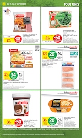 Promos Nutella dans le catalogue "Intermarché" de Intermarché Hyper Nutella en promo dans le catalogue Intermarché Hyper à la page 24