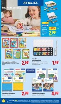 Schulbedarf im Lidl Prospekt "LIDL LOHNT SICH" mit 61 Seiten (Saarbrücken)