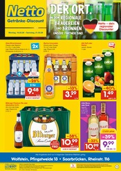 Aktueller Netto Marken-Discount Prospekt mit Saft, "DER ORT, AN DEM DU IMMER AUSGEZEICHNETE PREISE FINDEST.", Seite 1