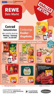 Aktueller REWE Prospekt "Dein Markt" Seite 1 von 30 Seiten für Gelsenkirchen
