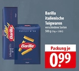 Barilla italienische Teigwaren Angebote bei famila Nordost Neustadt für 0,99 €