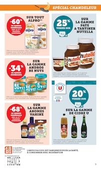Promotion Petit-déjeuner dans le prospectus Super U, valable du 20/01/2026 au 01/02/2026 Promo Petit-déjeuner dans le catalogue Super U du moment à la page 9