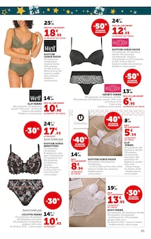 Promo Soutien-Gorge dans le catalogue Hyper U du moment à la page 85