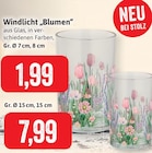 Aktuelles Windlicht 'Blumen' Angebot bei Kaufhaus Stolz in Bremerhaven ab 1,99 €