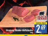 Aktuelles Uruguay Rinder-Hüftsteaks Angebot bei E center in Regensburg ab 2,69 €