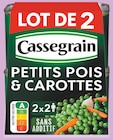 Petits pois & carottes tendres et fondants - Cassegrain en promo chez Intermarché Petits pois & carottes tendres et fondants - Cassegrain dans le catalogue Intermarché