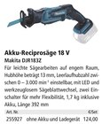 Akku-Reciprosäge 18 V von Makita im aktuellen Holz Possling Prospekt