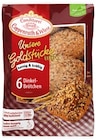 Unsere Goldstücke 6 Dinkelbrötchen im Angebot bei REWE in Iserlohn Unsere Goldstücke 6 Dinkelbrötchen Angebote von Coppenrath & Wiese bei REWE Iserlohn für 2,22 €