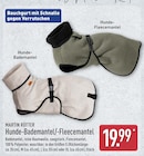 Hunde-Bademantel Angebote von MARTIN RÜTTER bei ALDI Nord Nordhausen für 19,99 €