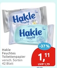 Feuchtes Toilettenpapier von Hakle im aktuellen budni Prospekt für 1,11 €
