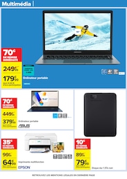 Prix et réduction Asus dans le prospectus Carrefour en cours Offre Asus dans le catalogue Carrefour du moment à la page 85