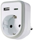 Penny - Steckdosenadapter Angebot im Prospekt Steckdosenadapter bei Penny im Prospekt "" für 6,99 €