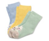 3 Paar Frottier-Babysocken im aktuellen Tchibo im Supermarkt Prospekt