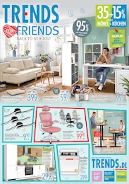 Trends Prospekt für Bergisch Gladbach mit 8 Seiten Trends Prospekt für Bergisch Gladbach: "TRENDS FOR FRIENDS - BACK TO SCHOOL", 8 Seiten, 22.08.2026 - 28.08.2026