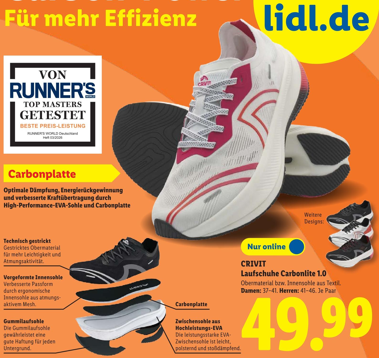 Laufschuhe Carbonlite 1.0