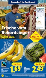 Bananen im Lidl Prospekt in Heidenheim Aktueller Lidl Prospekt mit Bananen, "LIDL LOHNT SICH", Seite 8