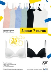 Promos Soutien-Gorge dans le catalogue "Joyeux anniversaire ! Zeeman fête ses 35 ans en France." de Zeeman Soutien-Gorge en promo dans le catalogue Zeeman à la page 18