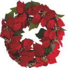 Couronne Poinsettia en promo chez Maxi Bazar Couronne Poinsettia dans le catalogue Maxi Bazar
