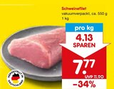 Schweinefilet im Angebot bei Netto Marken-Discount in Amberg Schweinefilet Angebote bei Netto Marken-Discount Amberg für 7,77 €