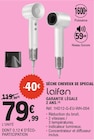 Sèche cheveux SE Special - Laifen en promo chez E.Leclerc Sèche cheveux SE Special - Laifen dans le catalogue E.Leclerc