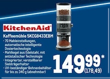 Kaffeemaschine von KitchenAid im aktuellen Metro Prospekt für 178.49€