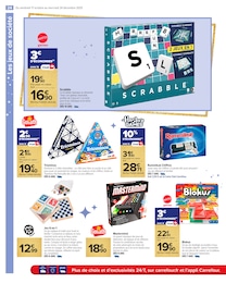 Prix et réduction Scrabble dans le prospectus Carrefour Market en cours Offre Scrabble dans le catalogue Carrefour Market du moment à la page 24