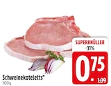 Schweinekoteletts bei EDEKA im Untergriesbach Prospekt für 0,75 €