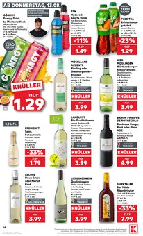 Wasser im Kaufland Prospekt "Hier bin ich richtig" mit 62 Seiten (Cottbus)