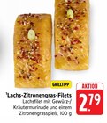 Lachs-Zitronengras-Filets im Angebot bei EDEKA in Villingen-Schwenningen Lachs-Zitronengras-Filets Angebote bei EDEKA Villingen-Schwenningen für 2,79 €