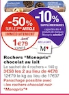 Rochers chocolat au lait - Monoprix dans le catalogue Monoprix