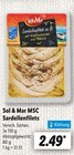 MSC Sardellenfilets im Angebot bei Lidl in Kassel MSC Sardellenfilets Angebote von Sol & Mar bei Lidl Kassel für 2,49 €