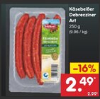 Aktuelle Mettwurst Angebote bei Netto Marken-Discount in Halle (Saale) Aktuelles Käsebeißer Debrecziner Art Angebot bei Netto Marken-Discount in Halle (Saale) ab 2,49 €