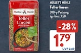 Tellerlinsen von Müller’s Mühle im aktuellen ALDI SÜD Prospekt für 1,79 €