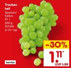 Trauben hell von  im aktuellen Netto Marken-Discount Prospekt für 1,11 €