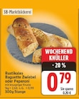 Rustikales Baguette Zwiebel von SB-Marktbäckerei im aktuellen E center Prospekt