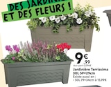 Jardinière Terrissima 30L 59x29cm en promo chez Maxi Bazar Neuilly-sur-Seine à 9,99 €