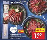 Salami im Netto Marken-Discount Prospekt Fuet Ibérico von Lieblings im aktuellen Netto Marken-Discount Prospekt für 1,99 €