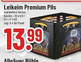 Aktuelle Bier Angebote bei Marktkauf in Arnsberg Aktuelles Premium Pils Angebot bei Marktkauf in Arnsberg ab 13,99 €