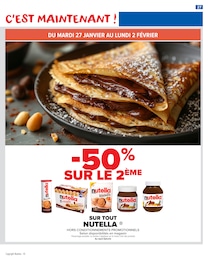 Offre Nutella dans le catalogue Carrefour Market du moment à la page 29