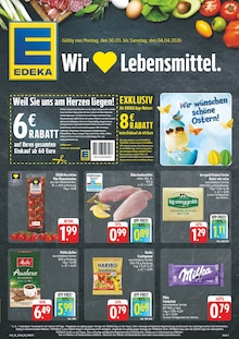 EDEKA Prospekt Wir lieben Lebensmittel! mit  Seiten in Nürnberg und Umgebung