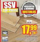 Design-Vinyl-Klick-Belag bei Ihr Teppichfreund im Prospekt "" für 17,99 €