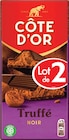 Tablettes de chocolat noir truffé - Côte d’Or - Netto Tablettes de chocolat noir truffé - Côte d’Or à 2,23 € dans le catalogue Netto
