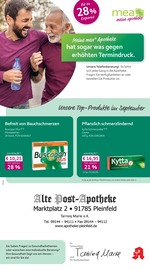 Aktueller mea - meine apotheke Apotheken Prospekt in Pleinfeld und Umgebung, "Unsere September-Angebote" mit 4 Seiten, 01.09.2025 - 30.09.2025