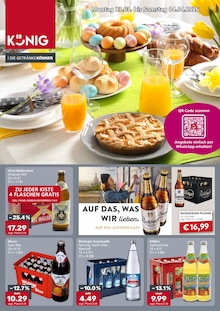 Cola im Getränke König Prospekt "DIE GETRÄNKEKÖNNER" mit 4 Seiten (Ingolstadt)