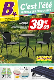 Prospectus Bazarland à Écouflant, "C'est l'été, PROFITEZ DES PRIX CASSÉS !", 8 pages, 04/06/2025 - 15/06/2025
