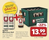 Münchner Hell im Angebot bei combi in Herford Münchner Hell Angebote von Spaten bei combi Herford für 13,99 €