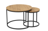 Möbel Wanninger Straubing - Couchtisch 2er-Set Angebot im Prospekt Couchtisch 2er-Set bei Möbel Wanninger im Straubing Prospekt für 69,00 €