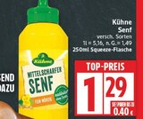Senf von Kühne im aktuellen EDEKA Prospekt