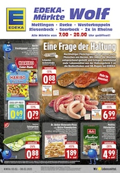 Aktueller EDEKA Supermarkt Prospekt in Mettingen und Umgebung, "Aktuelle Angebote" mit 24 Seiten, 03.02.2025 - 08.02.2025